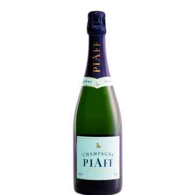 Champagne Piaff Blanc de Blancs NV 75 cl – elegant bottle of 100% Chardonnay fizz with creamy mousse.